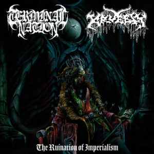 Terminal Nation / Kruelty - Split LP Cover