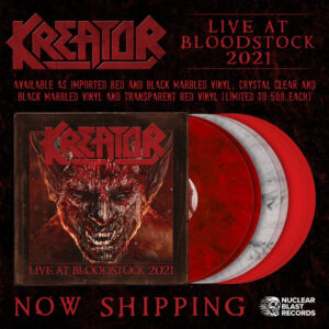 Kreator - Live at Bloodstock - Vinyl Ad