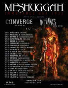 Meshuggah Immutable Tour 2022