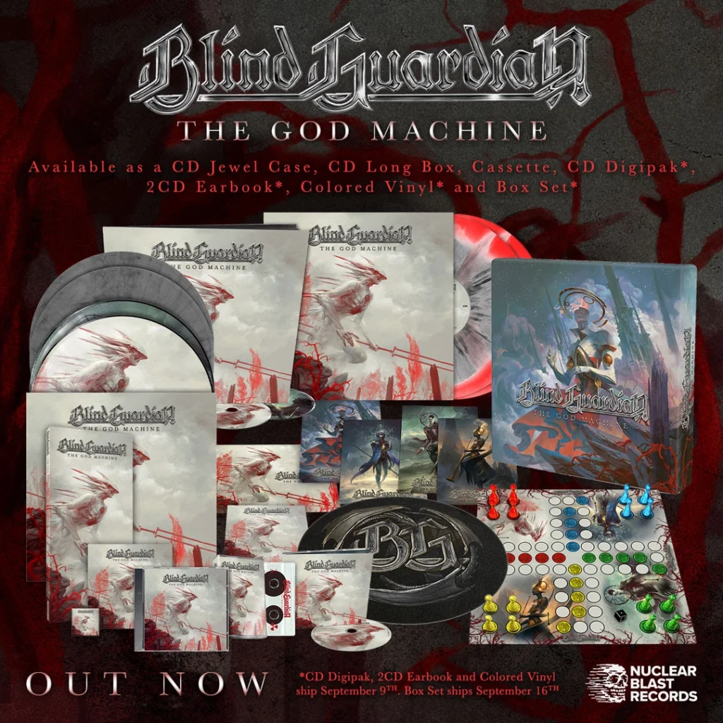 Blind Guardian The God Machine Merch Photo