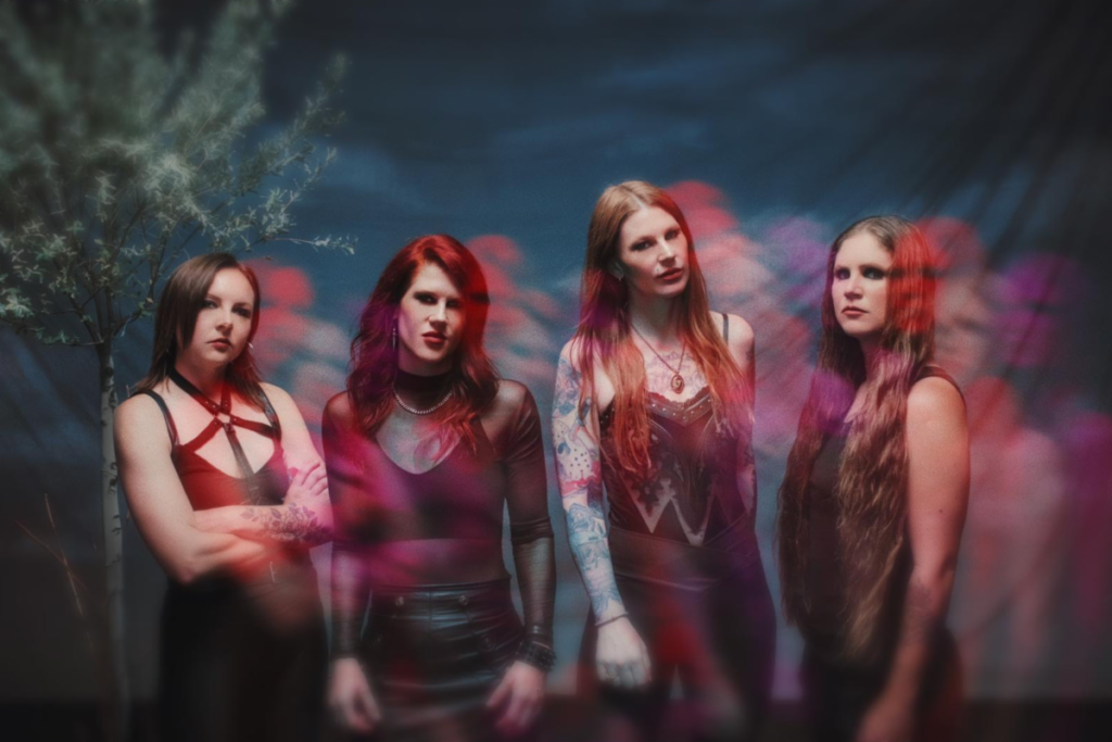 KITTIE Credit William Felch | L-R: Tara McLeod, Morgan Lander, Mercedes Lander, Ivy Vujic